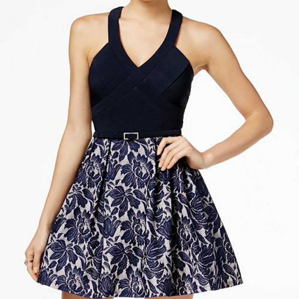 NWT Crystal Doll Fit and Flare Dress